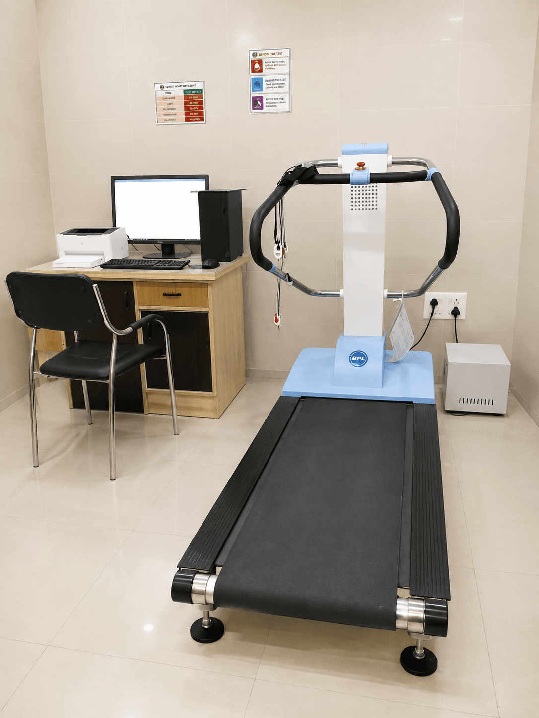 TMT Machine at Samjaya Healthcare.