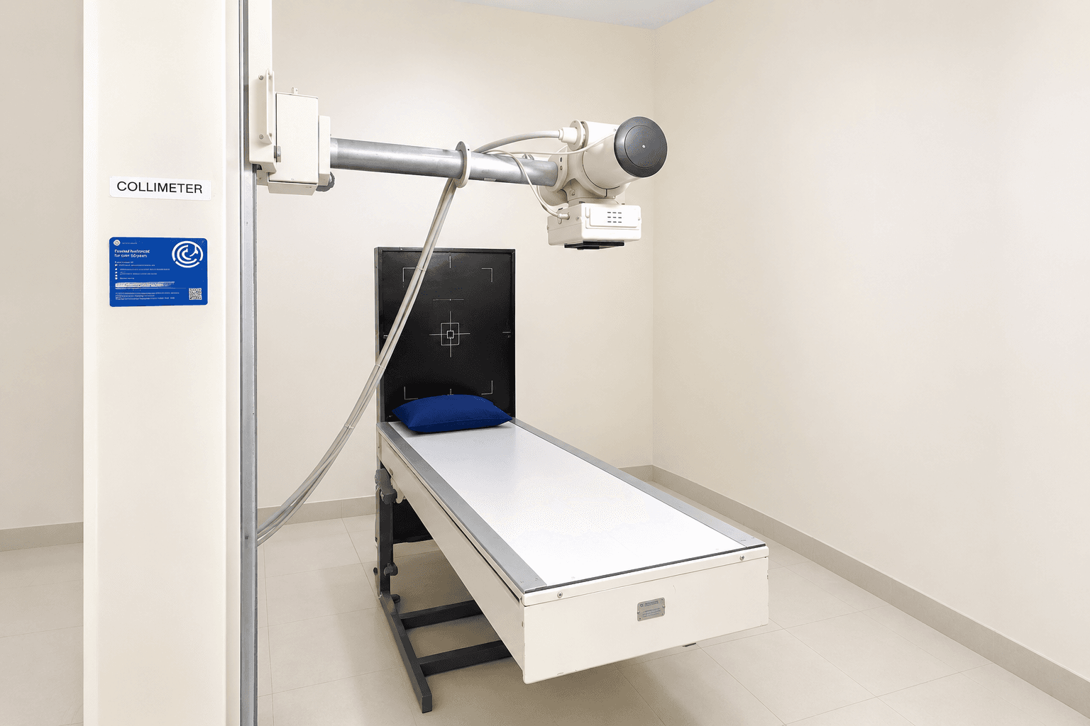 X-ray and radiology imaging room at Samjaya Healthcare.
